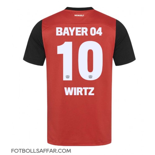 Bayer Leverkusen Florian Wirtz #10 Hemmatröja 2024-25 Kortärmad